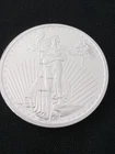 Silver 1oz .999 Round Silver Towne Nice St Gaudens Design