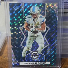 2022 Panini Mosaic - Amon-Ra St. Brown #67 Genesis Mosaic Prizm