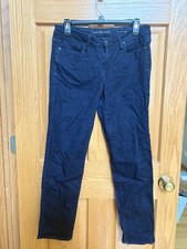 Calvin Klein Womens Ultimate Skinny Classic Blue Jeans Dk Wash Pants 10 x 30