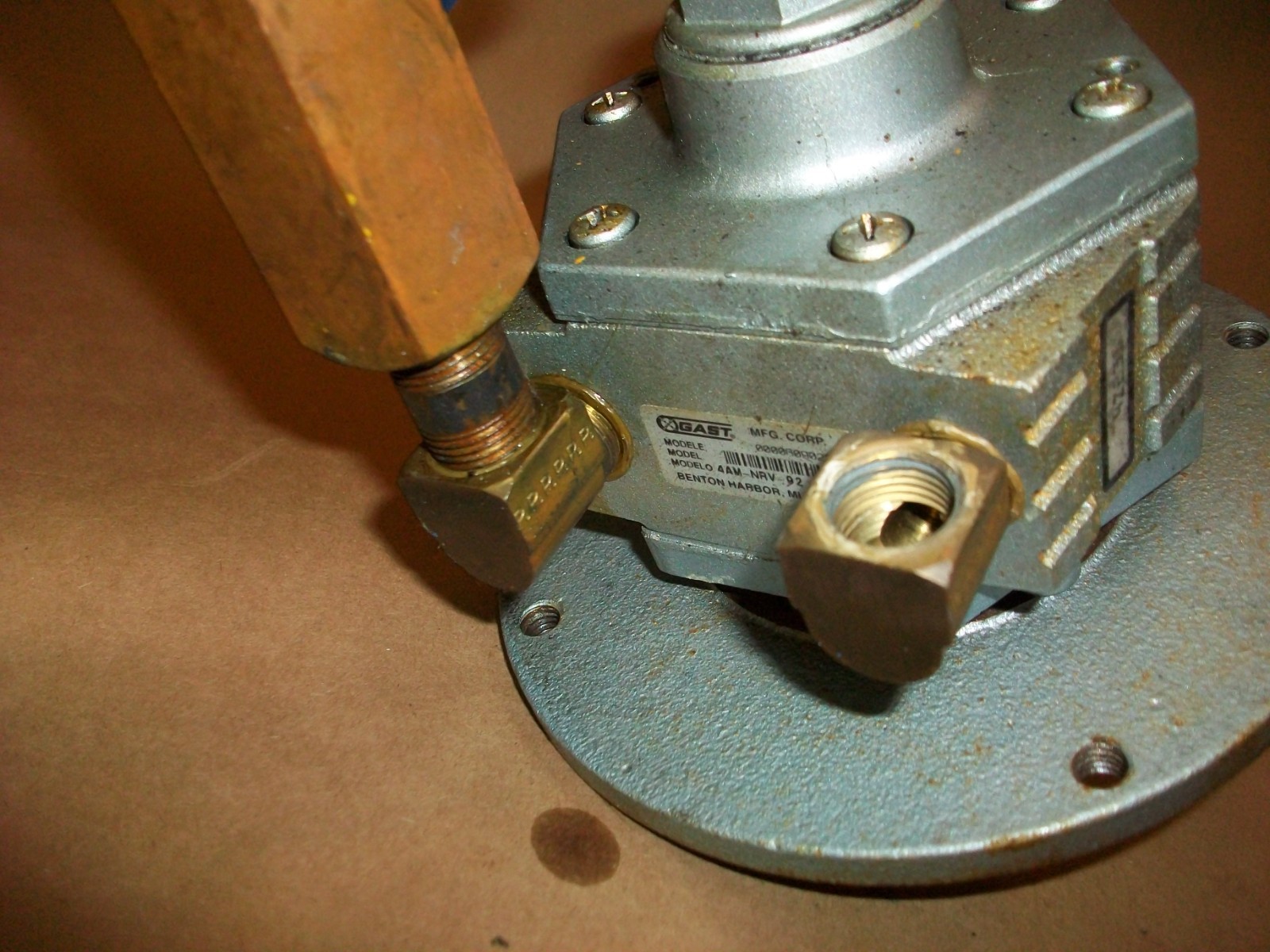 Gast Pneumatic Air Motor 4AM-NRV-92 USED