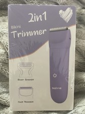Electric Bikini Trimmer for Women, 2 in 1 Electric Hair Trimmer Shaver Razors