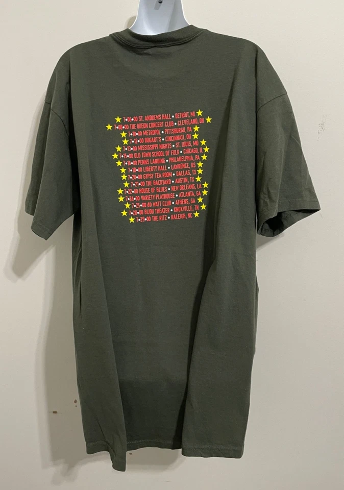 VTG 2000 Patti Smith Gung Ho Tour Shirt XL + 2 CDs Album & Promo Set Y2K Punk - Image 2 of 4