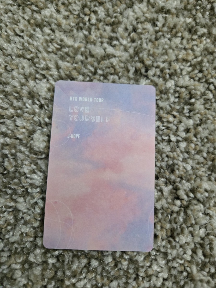 BTS Love Yourself Seoul DVD With Jhope Photocard And Poster