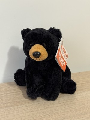 Wild Republic Black Bear Plush Stuffed Animal Toy Talking Wild Calls #23312