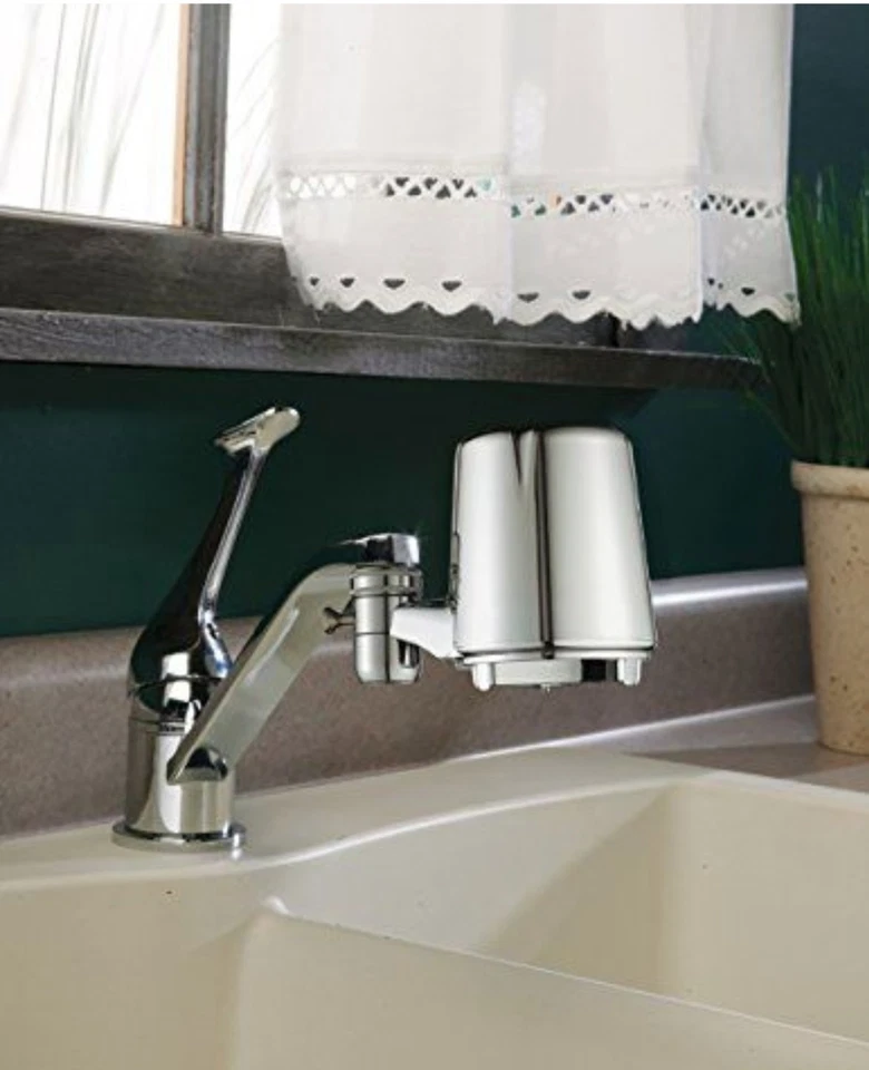 Culligan FM-25 Faucet Mount Filter with Advanced Water Filtration, Chrome Finish - Image 2 of 3