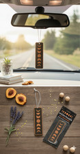 Mystical Air Freshener-MoonPhases,Coffin,Broom,Pentagram,TripleMoon,Triquetra