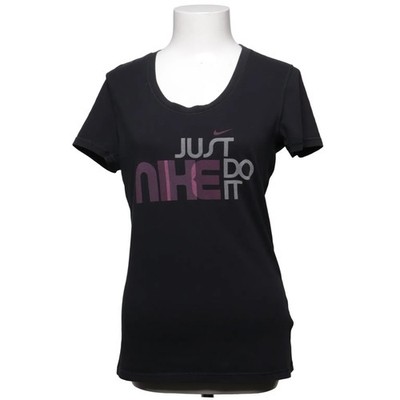 Nike, T-shirt, Größe: M, Dri-Fit, Grau/Pink, Baumwolle/Elasthan/Polyester #7lU
