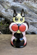 Lorna Bailey Rare PROTOTYPE COLOURWAY GRUB the Cat  Aug 2006