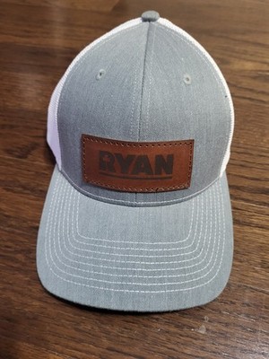 Ryan Companies Leather Logo Mesh Hat Cap Adjustable 11325