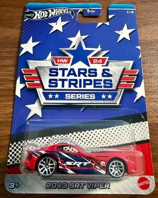 Hot Wheels Stars & Stripes 2024 Complete Set of 5 Plus 1 Extra! | eBay