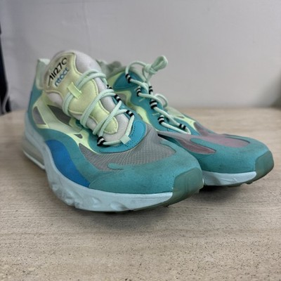 Nike Air Max 270 React Hyper Jade/Frosted Spruce-Volt AO4971-301 Mens Size 12
