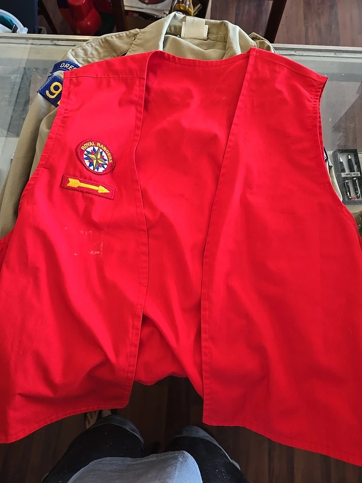 Vintage Royal Rangers Shirt And Vest Mens 17 Inch Neck - Image 2 of 4