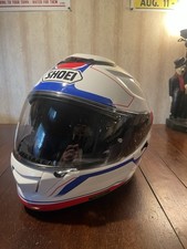 Shoei GT-Air Full Face Helmet Red White Blue ...