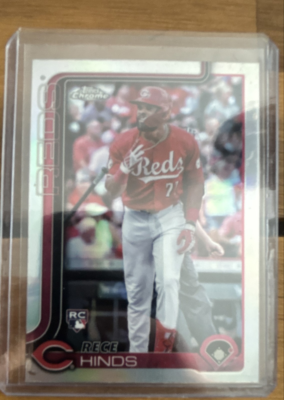 2025 Topps Chrome - Rece Hinds #253 Refractor (RC)