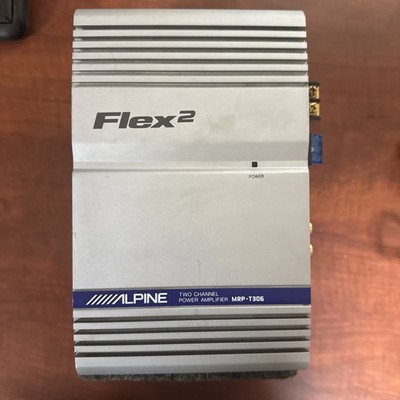 Alpine Flex 2 MRP-T306 Two Channel Power Amplifier With Stand & Cable