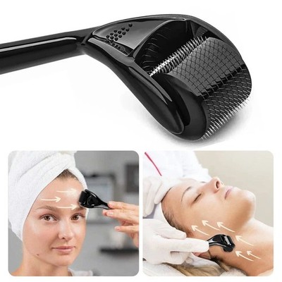 Beard Derma Roller For Hair Loss Beard Growth  Titanium Fast Shipping
