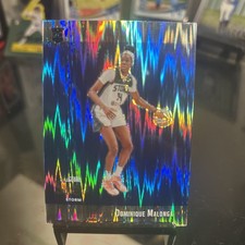 DOMINIQUE MALONGA 2025 Panini Select WNBA SCORE SILVER FLASH Rookie #8 STORM
