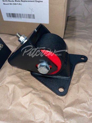 Innovative Mounts Fits 90-93 Miata 1.6L Steel Motor Mounts INN-113250-60A - Foto 3 di 5