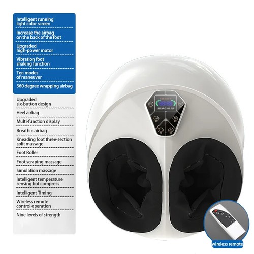 Foot Massager Machine with Vibration,Deep-Kneading, Compression, Shiatsu - Bild 4 von 24