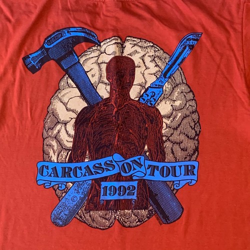 Carcass 1992 vintage shirt napalm death death metal bolt thrower morbid angel - Picture 5 of 5