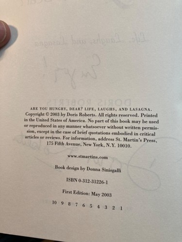 7 SIGNED 1st EDITIONS Peter Coyote, Al Franken, Doris Roberts, Hank Haney MORE! - Picture 4 of 24