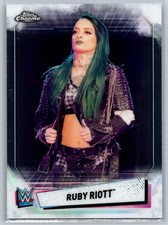 Ruby Riott 2021 Topps Chrome WWE Base Set Card #65