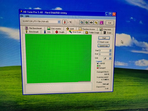 Quantum ProDrive LPS,IDE 3,5 inch Hard disk,Festplate,170mb for retro PC 386,486 - Picture 4 of 4