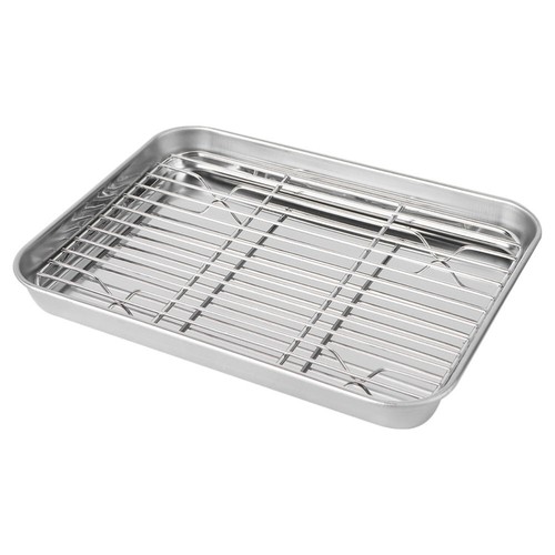 1 Set Backkühlpfanne, -Backform, Kekse, Plätzchen-Backblech mit Kühlregal, - Bild 7 von 9
