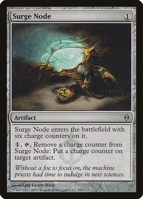 Surge Node 1x MtG New Phyrexia SP/NM