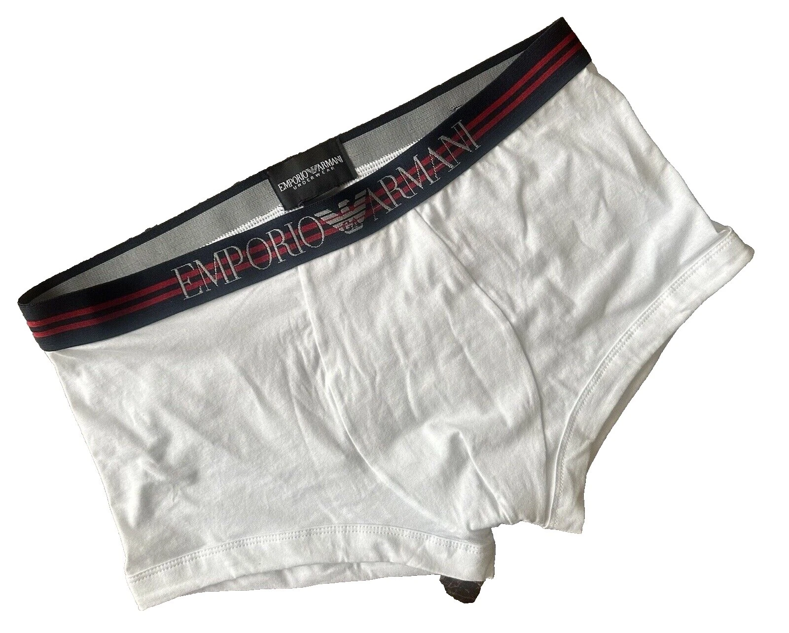 Emporio Armani White Cotton Underwear for Men