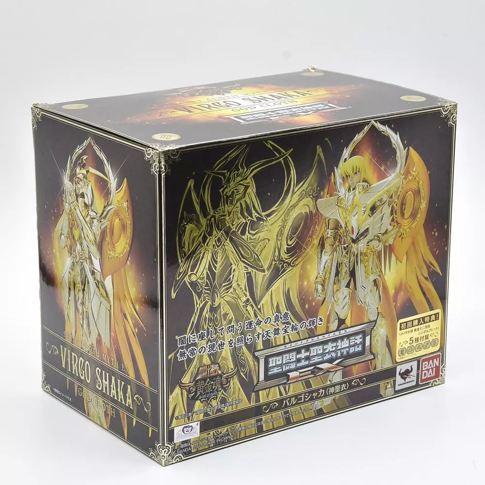 Soul Wing Gold Myth Cloth - Virgo Shaka (Saint Seiya) (Regular + Speci –  Cosmic Chase Collectibles Pte. Ltd.