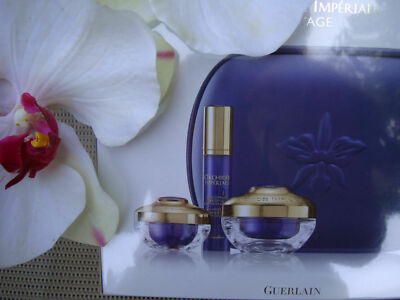 Guerlain Orchidée Impériale 100ml New in box 4 Pcs Guerlain Orchidee Imperiale Complete Care Voyage