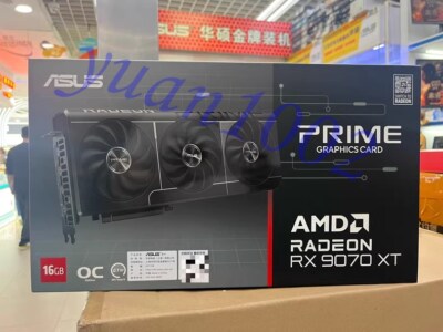 NEW ASUS PRIME RX9070XT O16G Graphics card Free shipping | eBay