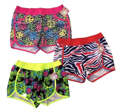 Short De Bain Fille Rei Co Op Zonai - Taille XS 6-7, Teinture Verte Et Bleue, Occasion Bon état