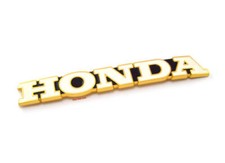 HONDA CB500 CB550 CB750 FUEL TANK EMBLEM RIGHT SIDE GENUINE OEM# 87121-300-030