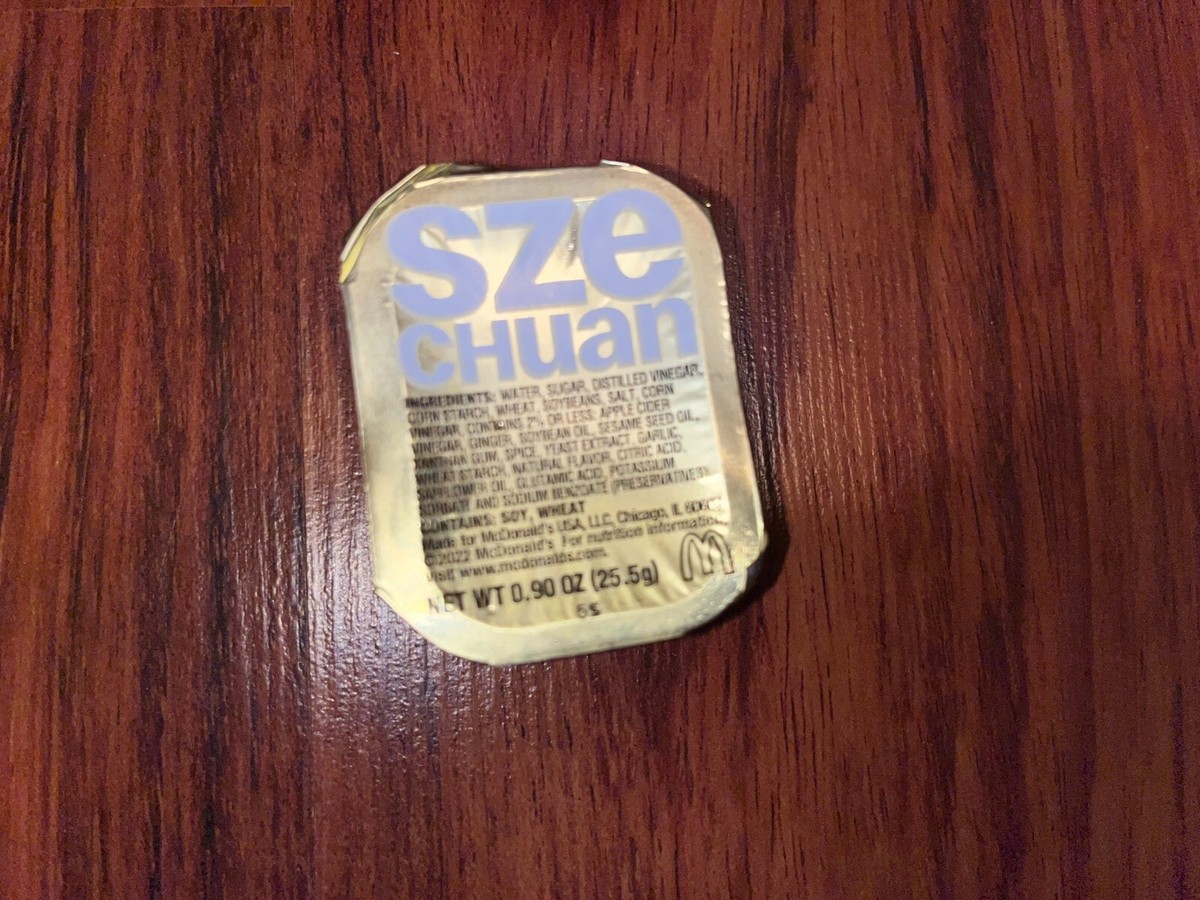 McDonalds Mulan Szechuan Sauce New Release | eBay
