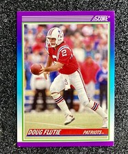 1990 Score Doug Flutie #535 Football New England Patriots /1x PB/Comeback Player