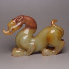 New ListingAncient Chinese Han Dynasty Hetian Ancient Jade Carving Beast Statue