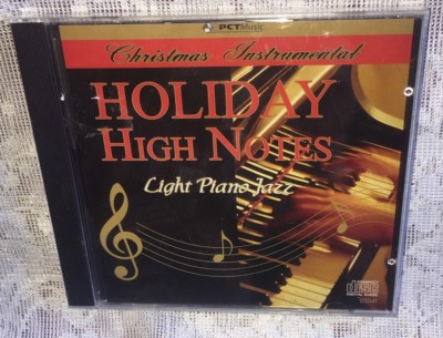 HOLIDAY HIGH NOTES CHRISTMAS INSTRUMENTAL LIGHT PIANO JAZZ CD =NEW SEALED=