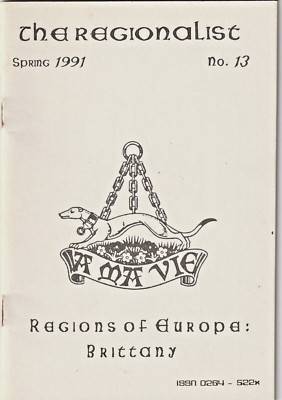 Regionalist issue 13 Spring 1991 Brittany Featured