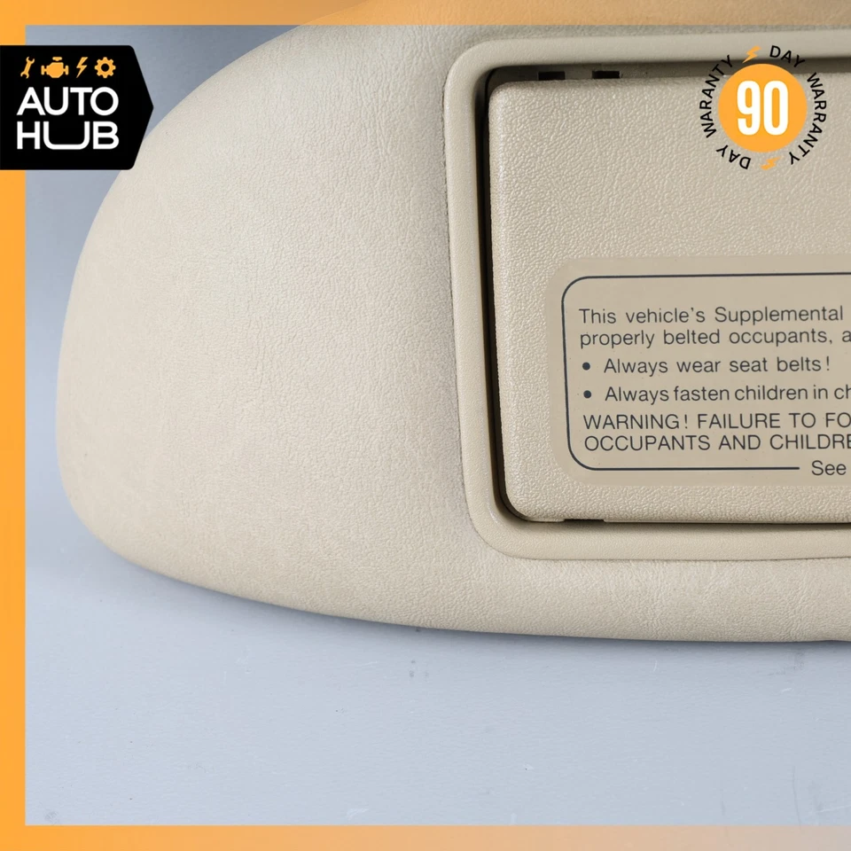 Parasol lado conductor izquierdo mercedes w126 420sel oem Foto 3 de 4