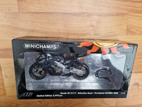 MINICHAMPS 1/12 HONDA NSR500 TESTBIKE 2002 VALENTINO ROSSI MOTO GP MOTORCYCLE