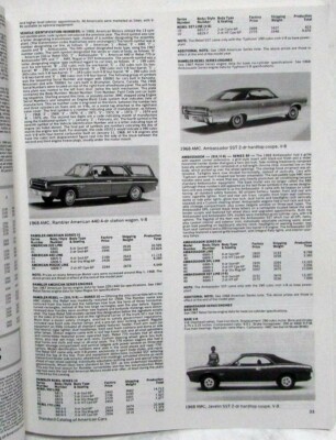 standard catalog of AMERICAN CARS 2冊USED 1946-1975 Standard Catalog of American Cars - Second Edition