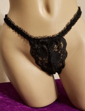 Vintage Fredericks of Hollywood Thong Panties OS