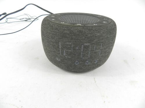 BuffBee RS11 Compact Speaker Alarm Clock Bluetooth Speaker FM Radio Gray D123