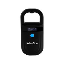 NetumScan Upgraded Pet Microchip Reader Scanner, 256 Data Storage Animal Tag ...