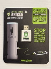 Juice Jack Shield USB Data Blocker. New Sealed  
