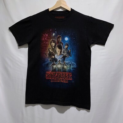 Stranger Things TV Show Netflix Promo T Shirt Size Small Stranger Things TV Show Netflix Promo T Shirt Size Small