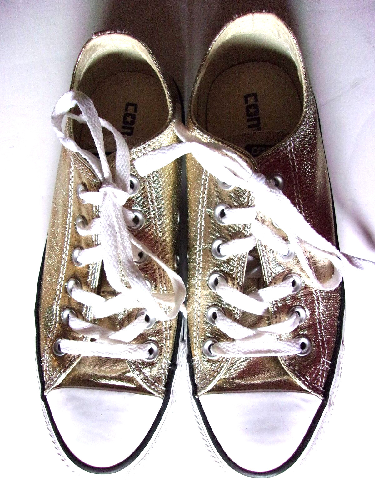 Converse Sneakers Gold Converse Size Converse Tennis Shoes Low Top