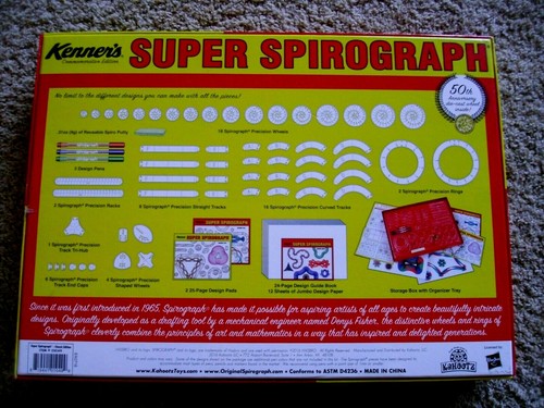 Spirograph Die Cast Gold Sprocket Edition-Kenner's 50th Anniversary-Completo - Imagen 5 de 10